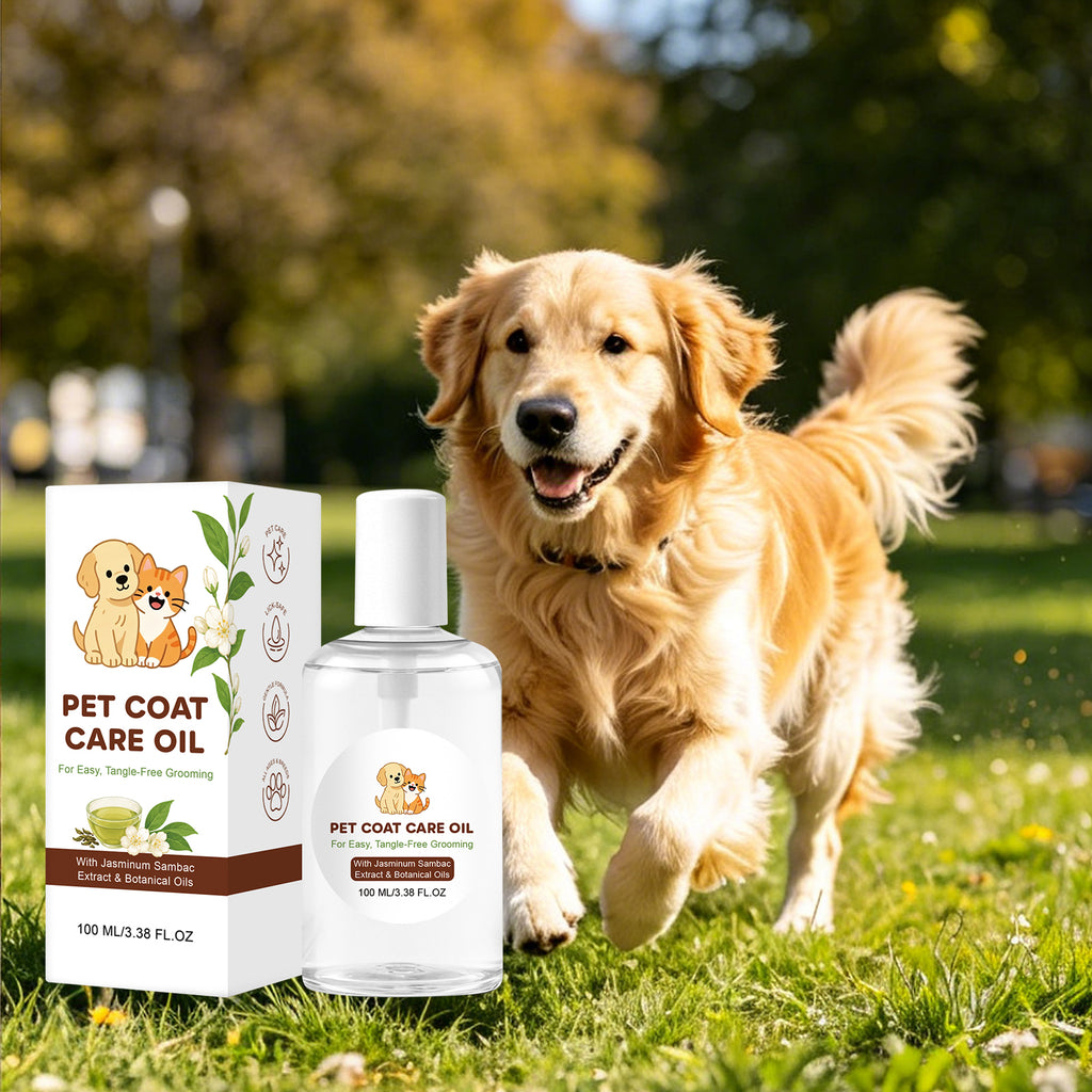 Pet Coat Care Oil for Dogs & Cats
