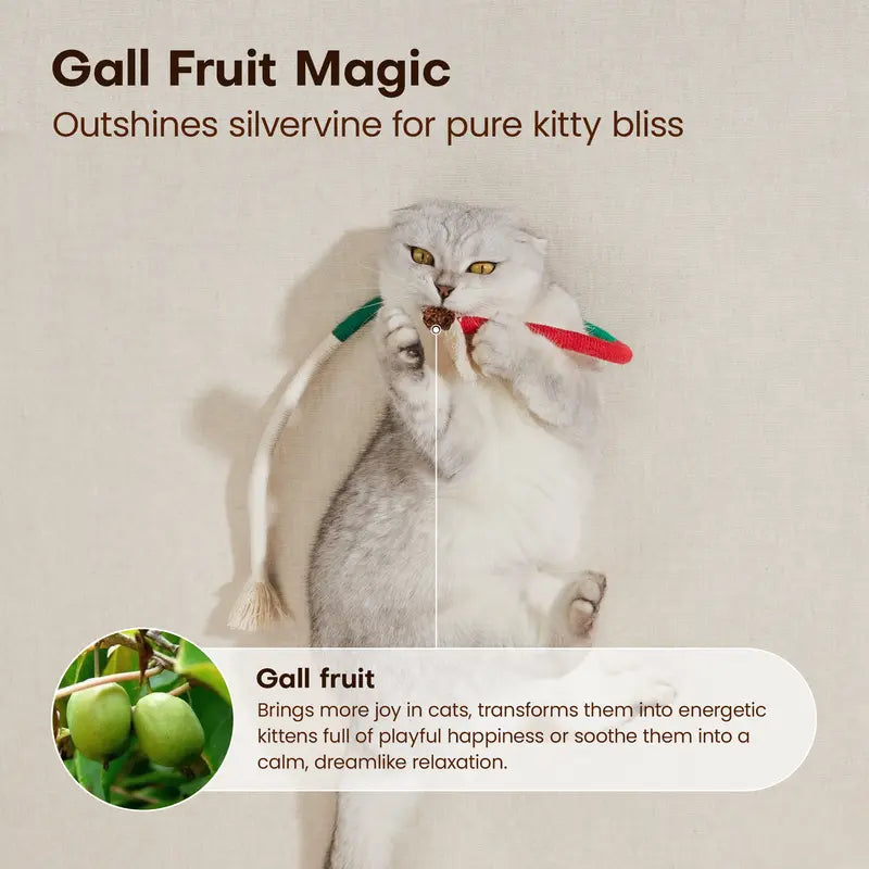 Cat Rope Toys with Jingle Bells, 3-Pack - 2 Lengths