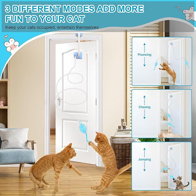 Rechargeable Remote-Controlled Electric Mouse Cat Toy