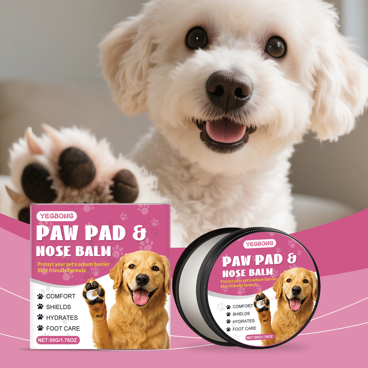 Dog Paw Balm for Everyday Paw Care