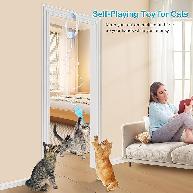 Rechargeable Remote-Controlled Electric Mouse Cat Toy