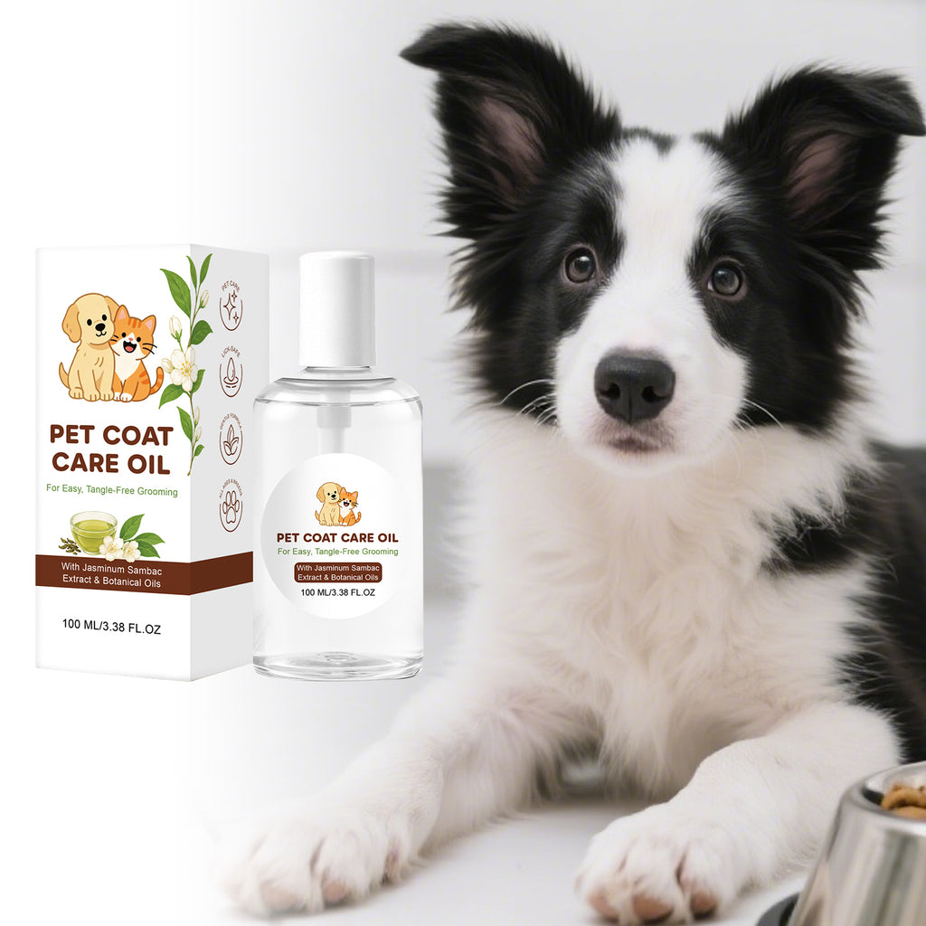 Pet Coat Care Oil for Dogs & Cats