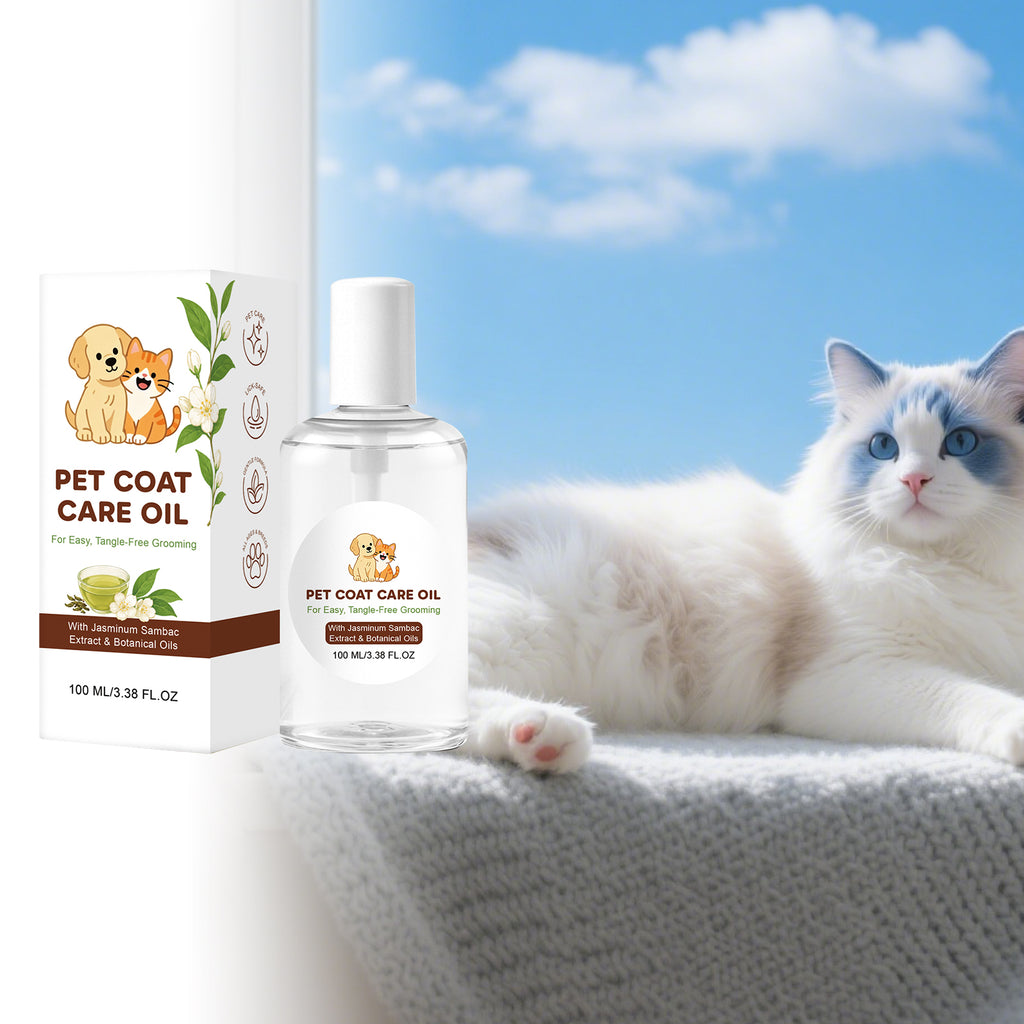Pet Coat Care Oil for Dogs & Cats