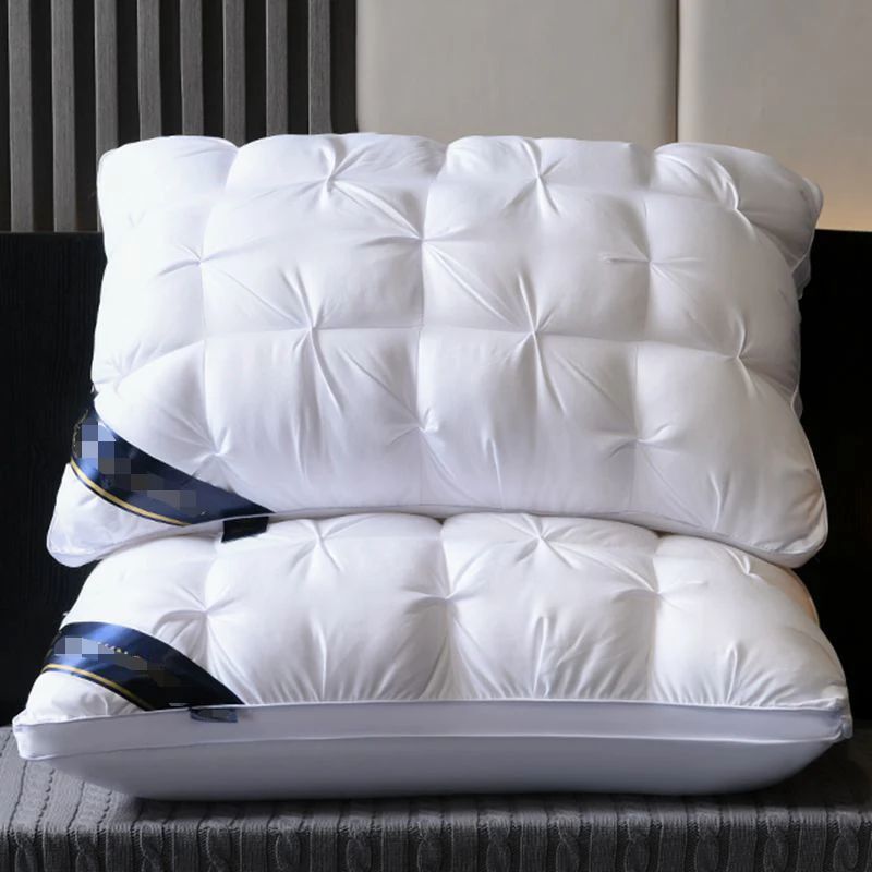 Cloud Soft Bed Pillow – Ultra-Fluffy Microfiber Fill for Side, Back & Stomach Sleepers