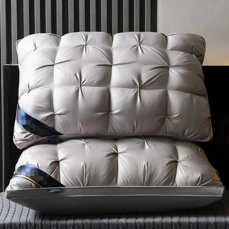 Cloud Soft Bed Pillow – Ultra-Fluffy Microfiber Fill for Side, Back & Stomach Sleepers