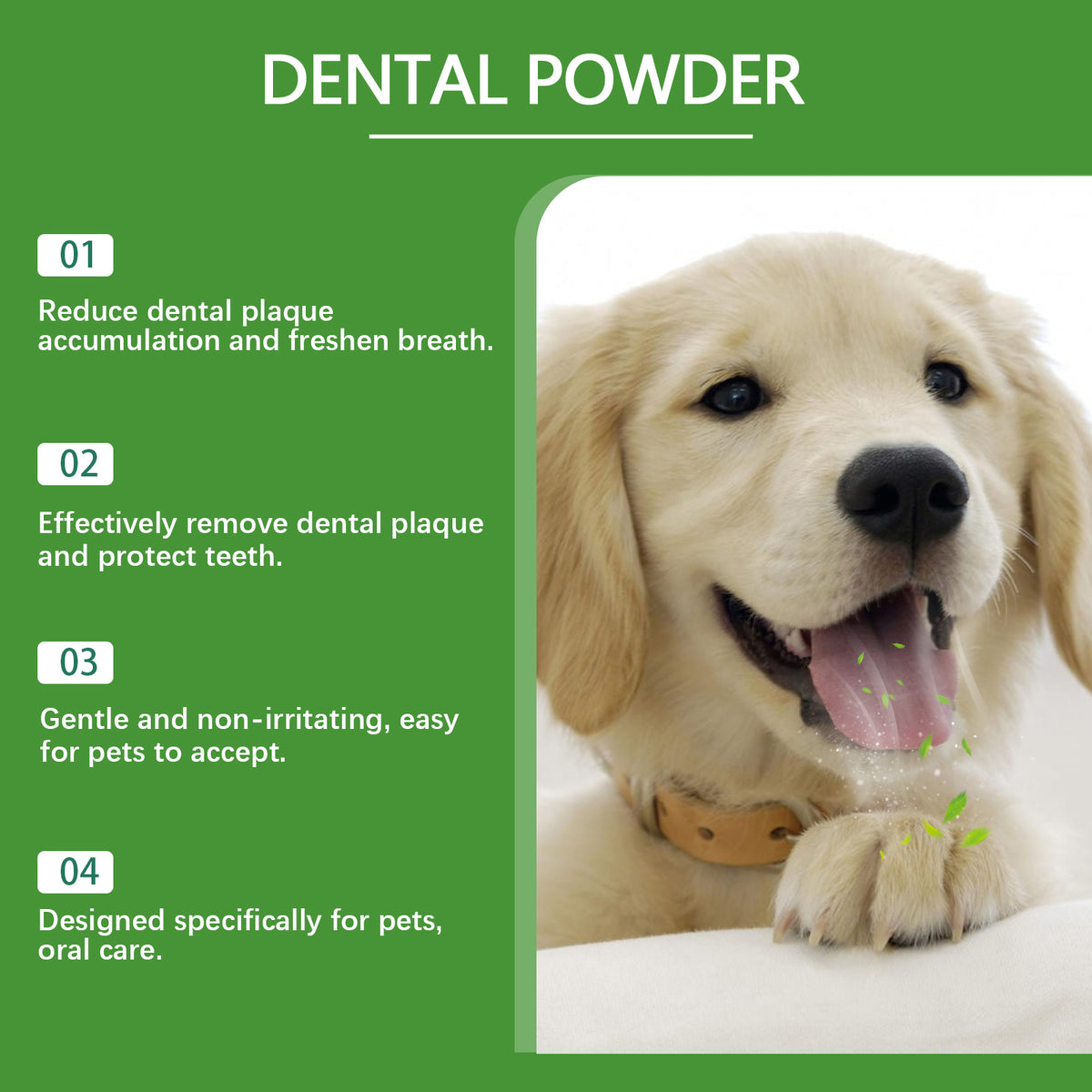 Dog Dental Cleaning Powder
