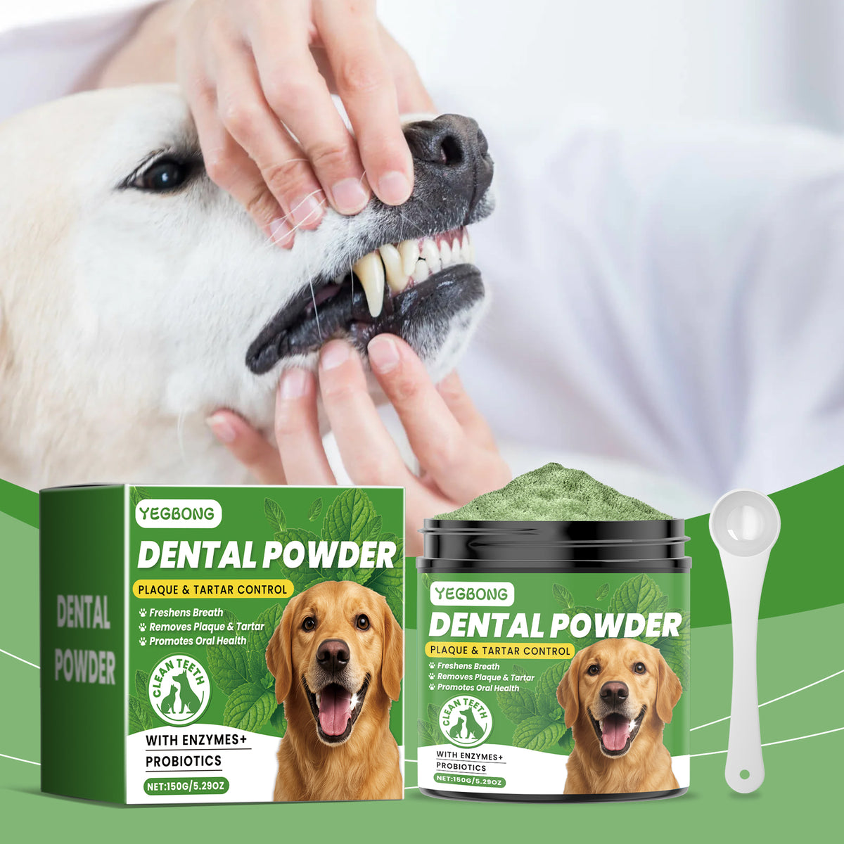 Dog Dental Cleaning Powder